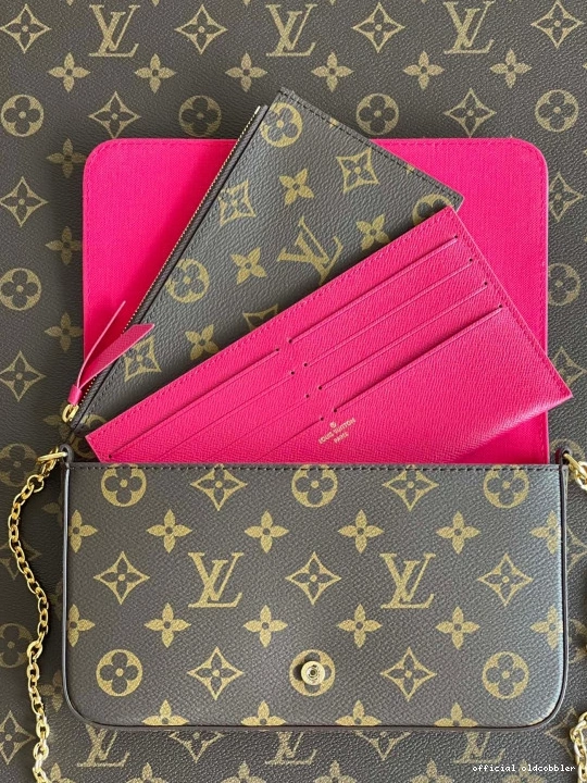 Official oldcobbler POCHETTE LOUIS FÉLICIE VUITTON 0819